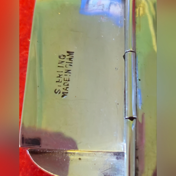 NIELLO SIAM STERLING 72G BRACELET - Picture 4 of 10